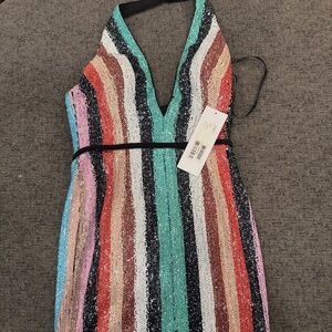 Jovani Sequin Minidress